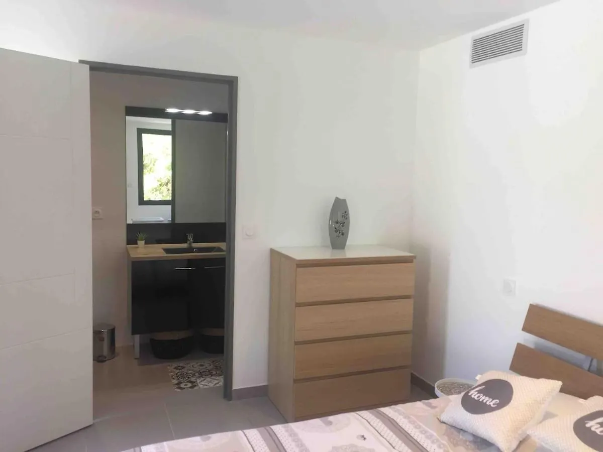 Rez-De-Chaussee De Villa 45M2, Piscine, Climatisation, Parking Aix-en-Provence